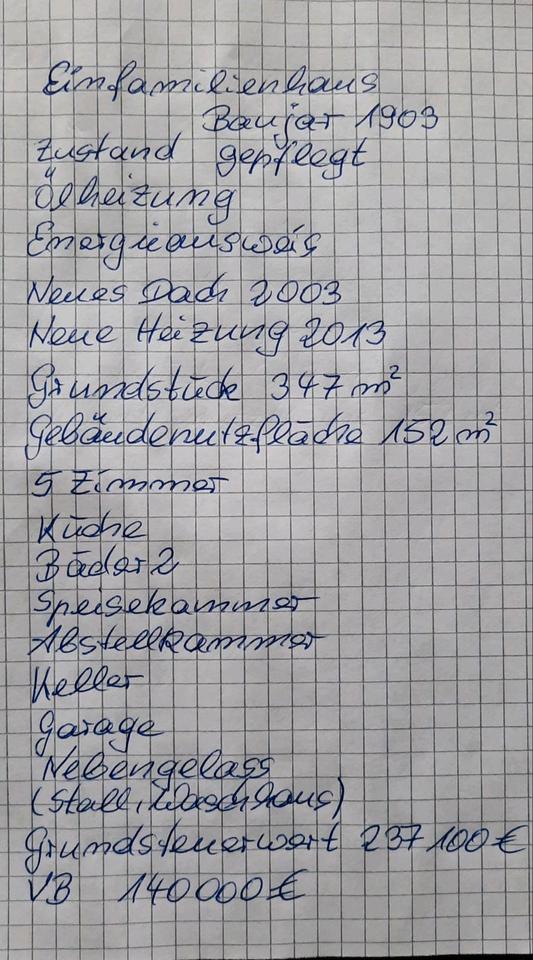 Thumbnail-Haus, Immobilie, Einfamilienhaus, Grundstück