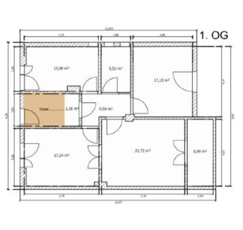 Thumbnail-Altbauwohnung in zentraler Lage von GronauKessenich ab Mai 2026