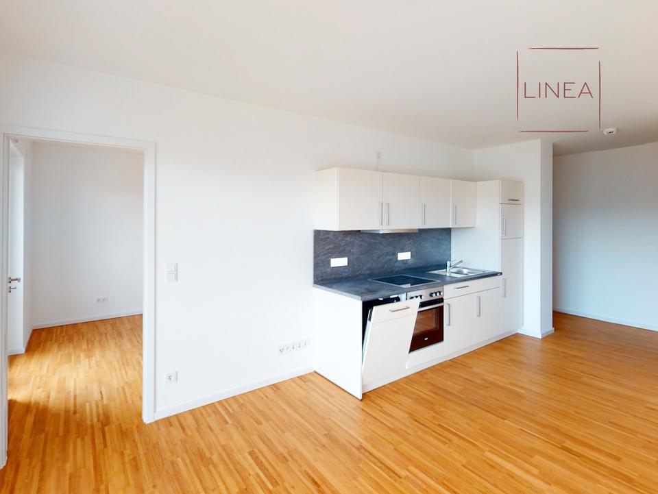 Thumbnail-Moderne 2-Zimmer Wohnung mit großem Balkon oder Terrasse