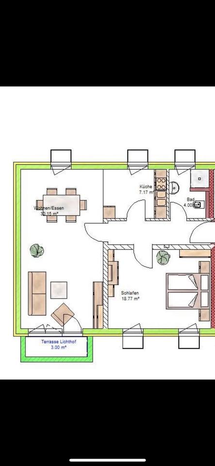 Thumbnail-Helle 2-Zimmer Souterrainwohnung
