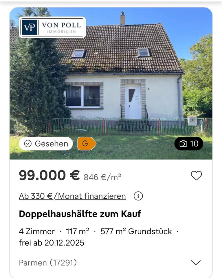 Thumbnail-Doppelhaus Hälfte