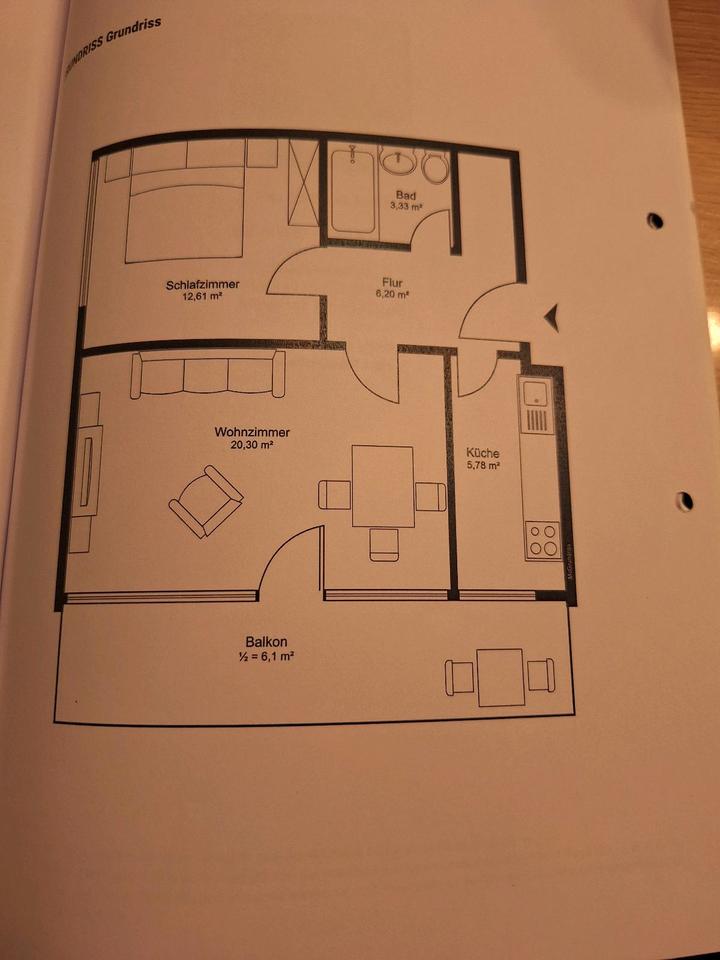 Thumbnail-Schicke 2-Zimmer-Wohnung mit großem Balkon in Laim