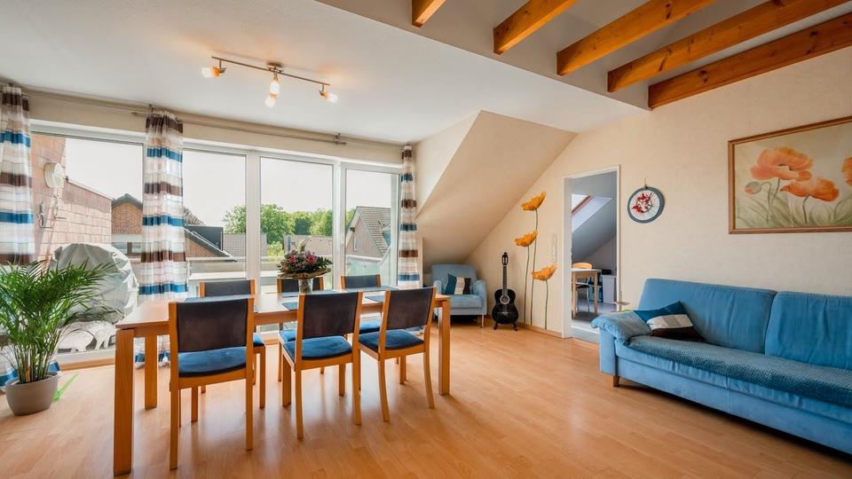Thumbnail-Schöne Galeriewohnung + großer Balkon, FBH, EBK, Garage, Mansarde