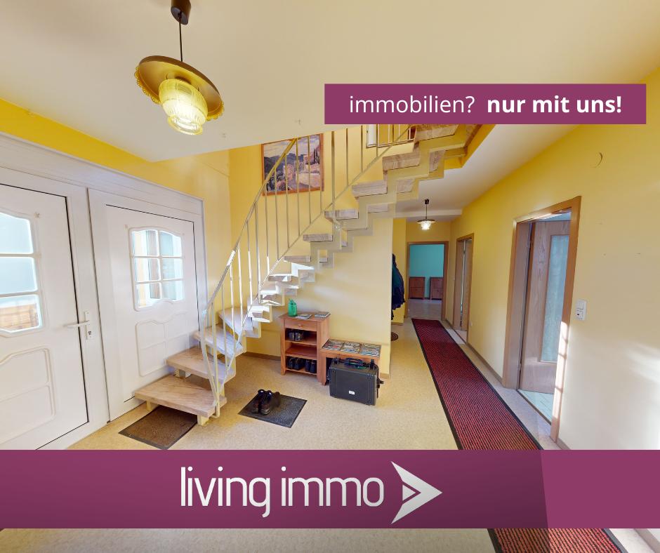 Thumbnail-Großzügige Haushälfte mit Kamin, Terrasse und Garage in Biedenkopf-Kombach