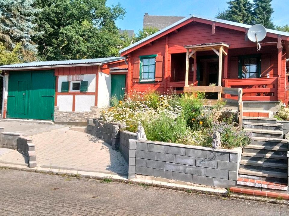 Thumbnail-Ihr Rückzugsort im Grünen BLOCKBOHLENHAUS