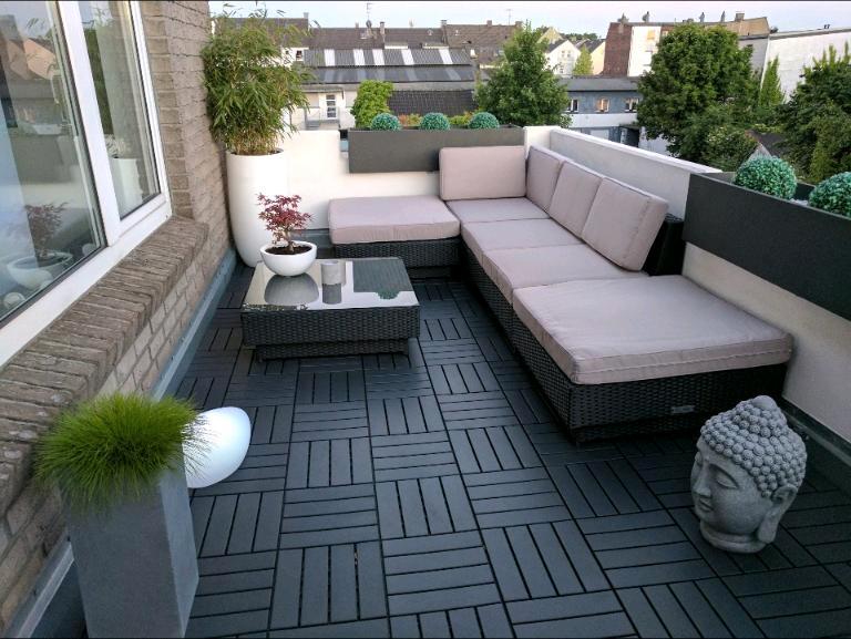 Thumbnail-moderne Wohnung im Stadtkern mit Terrasse und Einbauküche