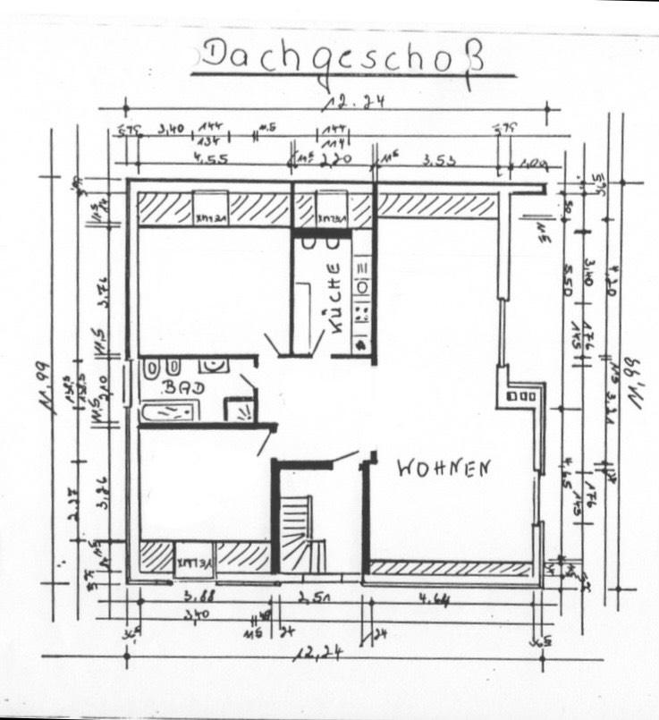 Thumbnail-3 ZKB mit Garage, Einbauküche, Einbauschrank in Harderberg