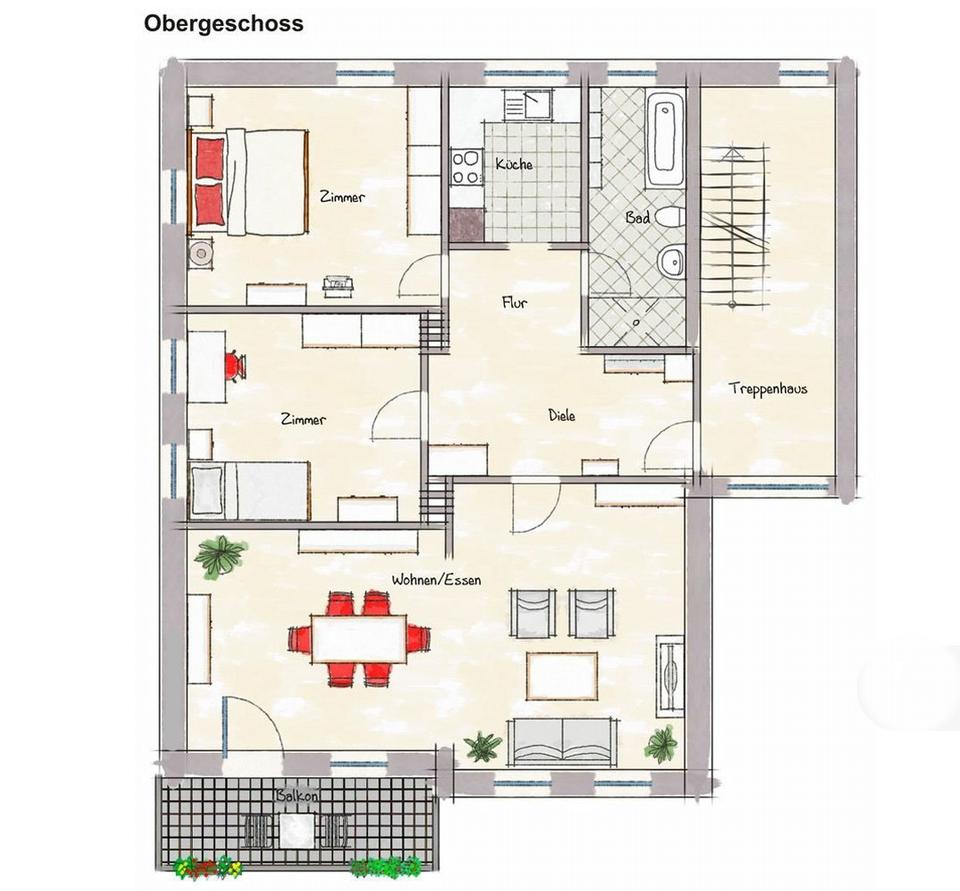 Thumbnail-3,5 ZKBB Wohnung in Herford Innenstadt