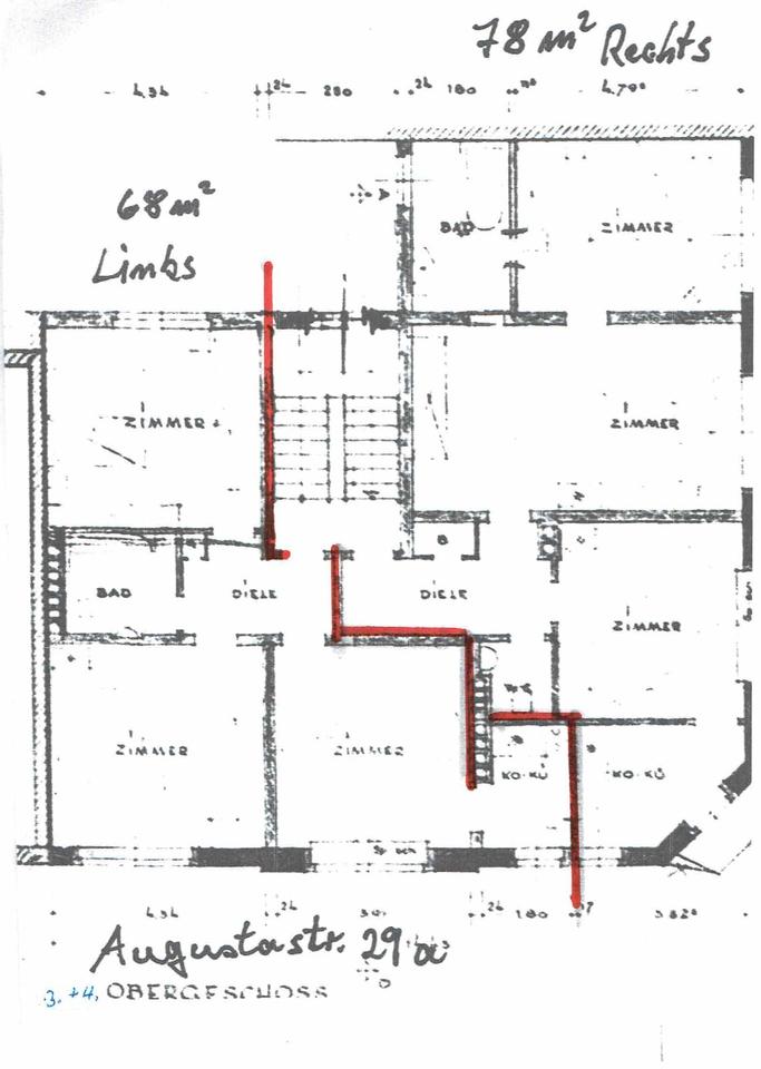 Thumbnail-3 Zimmer, Küche, Diele & Bad, Hagen Augustastr.