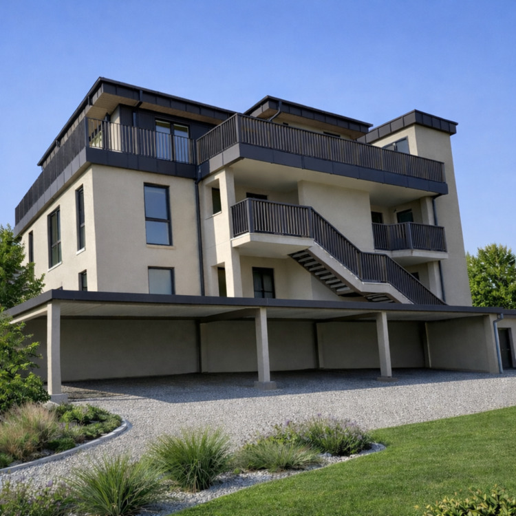 Thumbnail-NEUBAU 3-Zimmer Whg. mit Balkon & Aufzug