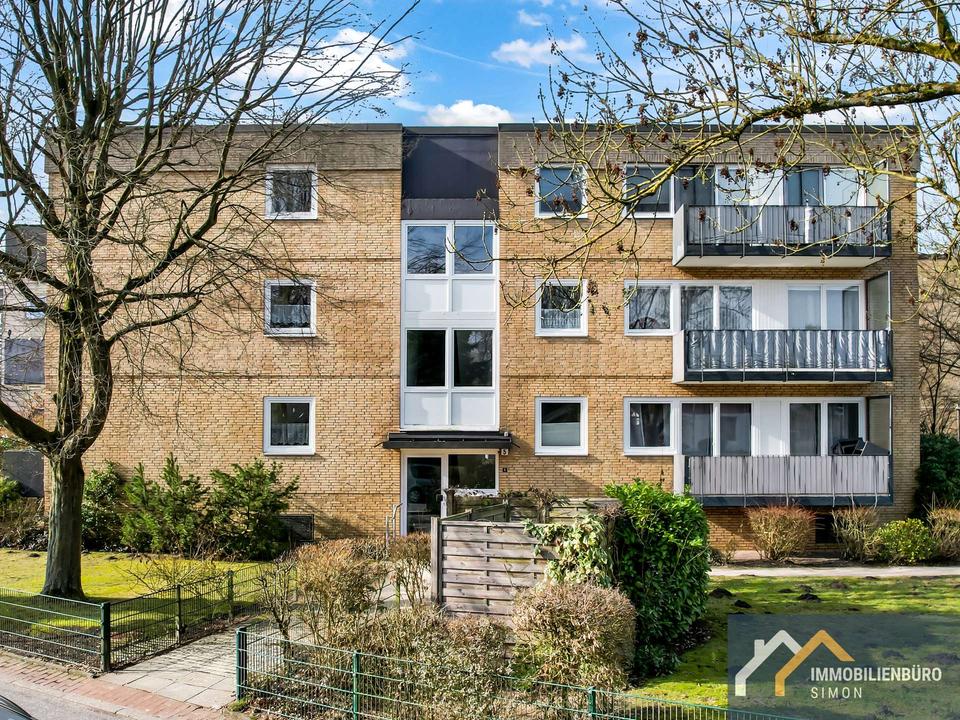 Thumbnail-Modern sanierte 2 Zimmer Wohnung im Hochparterre mit Balkon