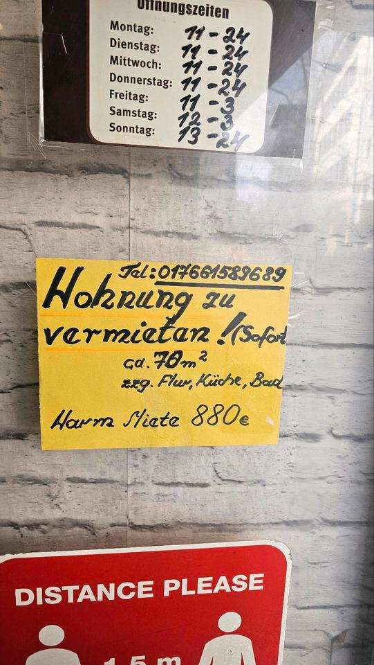 Thumbnail-3 zimmer Wohnung 880€ warmmiete 70 M2