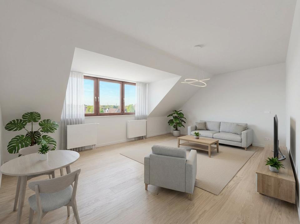 Thumbnail-Helle 2-Zimmer-Dachgeschosswohnung mit besonderem Charme