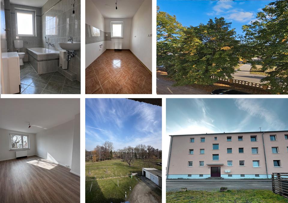 Thumbnail-2022 renovierte 3-Raum-WE im 2.OG in freistehendem MFH in grüner + ruhiger Lage, Bad m. F., Einzelgarage mgl.