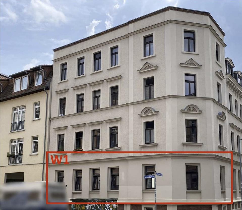 Thumbnail-Schöne Altbau 3-Zi Hochparterre Wohnung - Renoviert