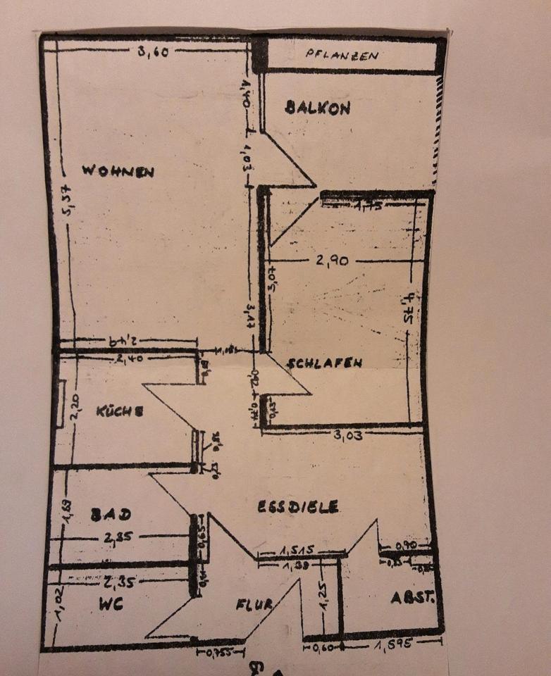 Thumbnail-2,5 Zimmer Wohnung in Echterdingen 64 qm frei ab 1.8.2026