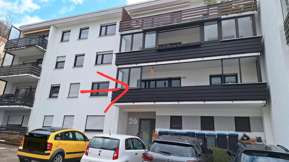 Thumbnail-3 ZKB Eigentumswohnung,inkl EBK,Stellplatz und Balkon