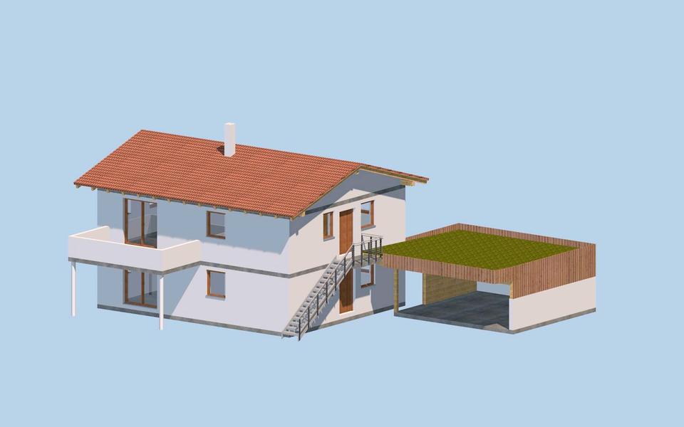 Thumbnail-3 Zimmer OG Wohnung Neubau in Aidenbach zu vermieten