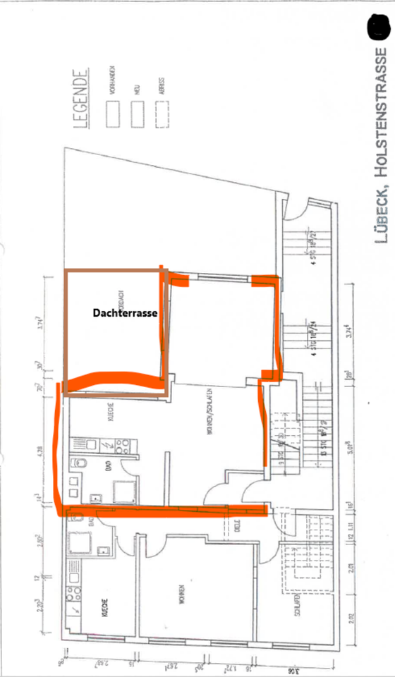 Thumbnail-Charmante 1-Zimmer-Wohnung mit Terrasse im Herzen von Lübeck