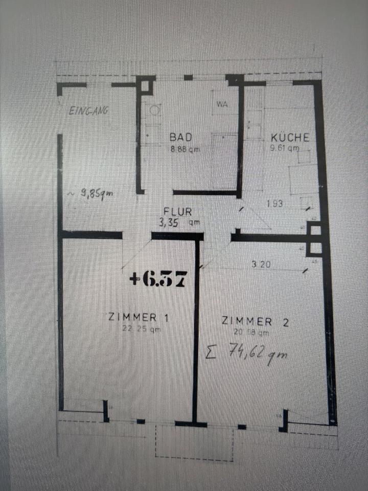 Thumbnail-renovierte 2,5 Zimmerwohnung in der Innenstadt