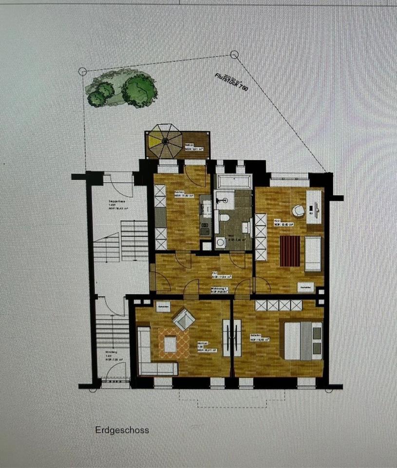 Thumbnail-3 Raumwohnung im Erdgeschoß