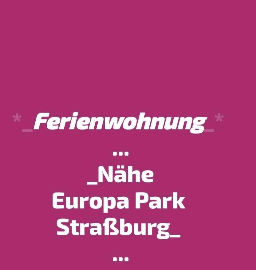 Thumbnail-Ferienwohnung Nähe Europa Park