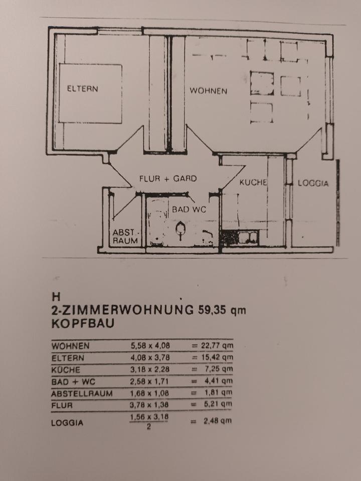 Thumbnail-2-Zimmer Wohnung