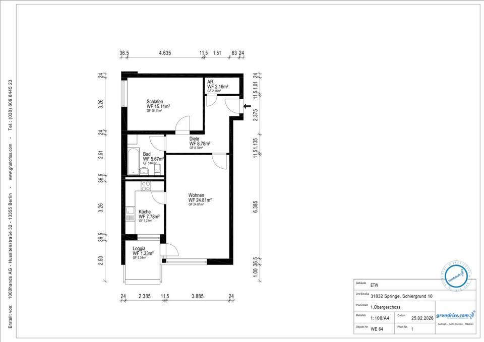 Thumbnail-Neu sanierte 2-Zi-Wohnung Springe | Balkon | EBK | neues Bad
