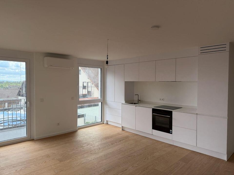 Thumbnail-Moderne 2-Zimmer-Neubauwohnung mit Balkon & Einbauküche