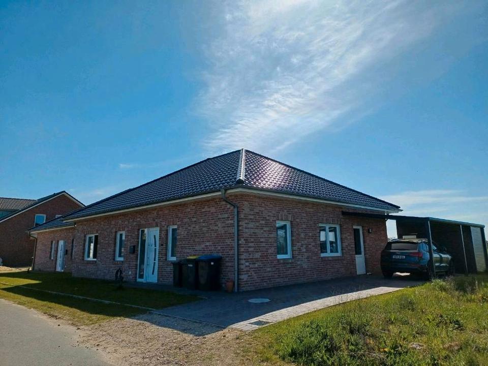 Thumbnail-Moderne Neubau-Doppelhaushälfte ( 2024 ) Wärmepumpe Carport