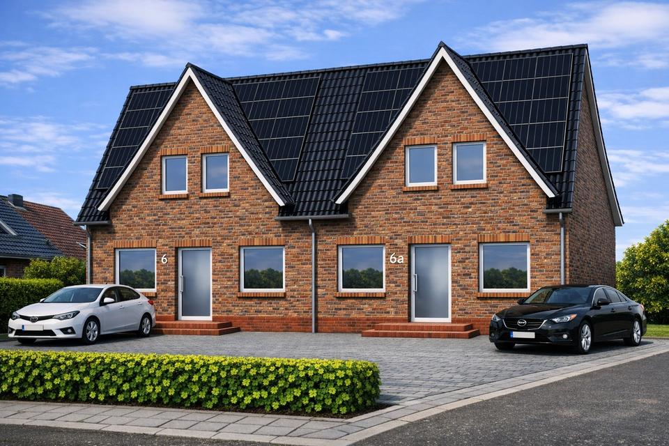 Thumbnail-2 x Doppelhaushälfte 130qm in Jever Neubau