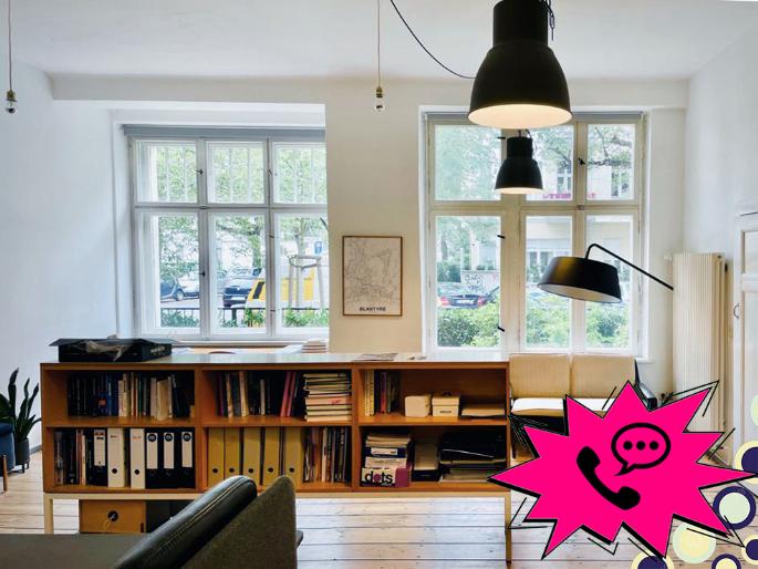 Thumbnail-Cosy Pankow Schreibtischplatz - 299€ inkl. WLAN, Altbauflair