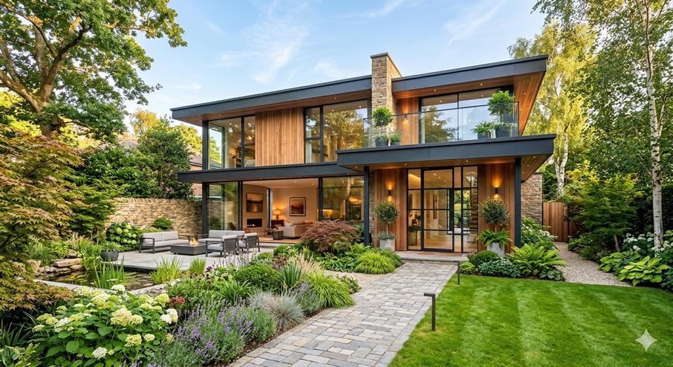 Thumbnail-Bauenhaus verkaufen mit große Garten
