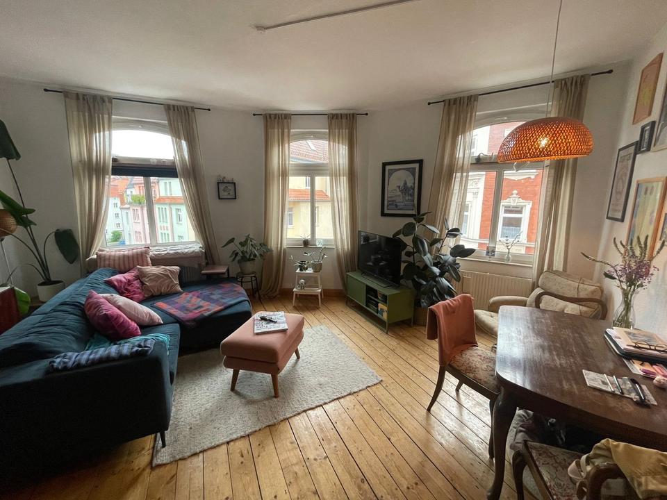 Thumbnail-Sanierte Gründerzeitwohnung mit Dielen & Balkon - zentrale Lage