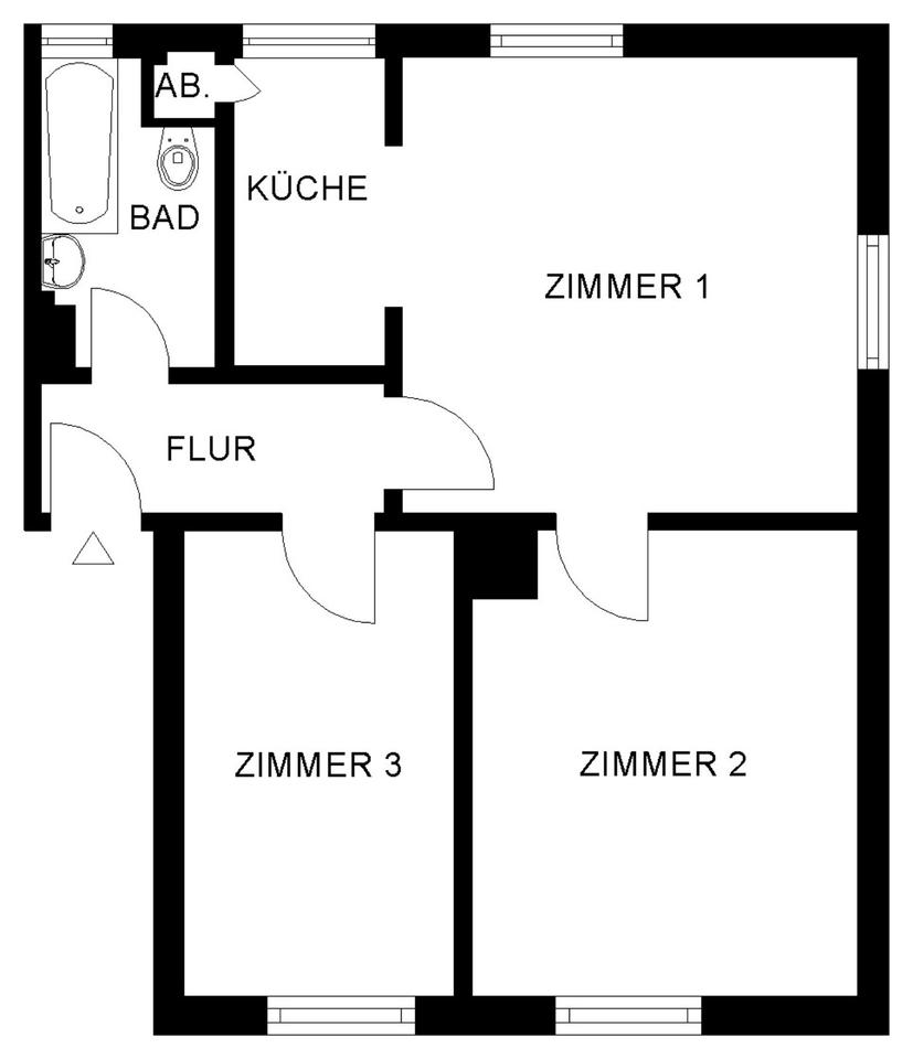 Thumbnail-Schöne 3-Zimmer-Wohnung in Grevenbrück