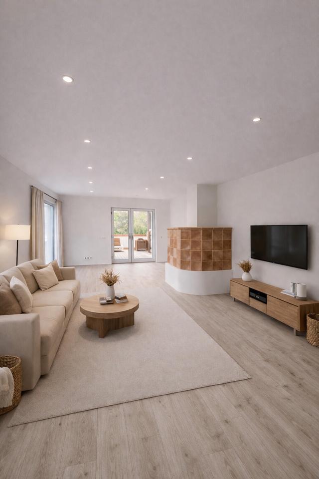 Thumbnail-Exklusive 100 m² EG-Wohnung mit Kamin, Balkon & Designküche in Top-Ruhelage