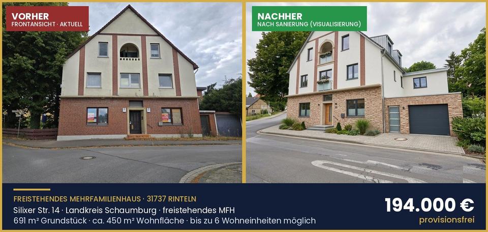 Thumbnail-Mehrfamilienhaus mit 450 m² Wohnfläche | MFH | Kapitalanlage