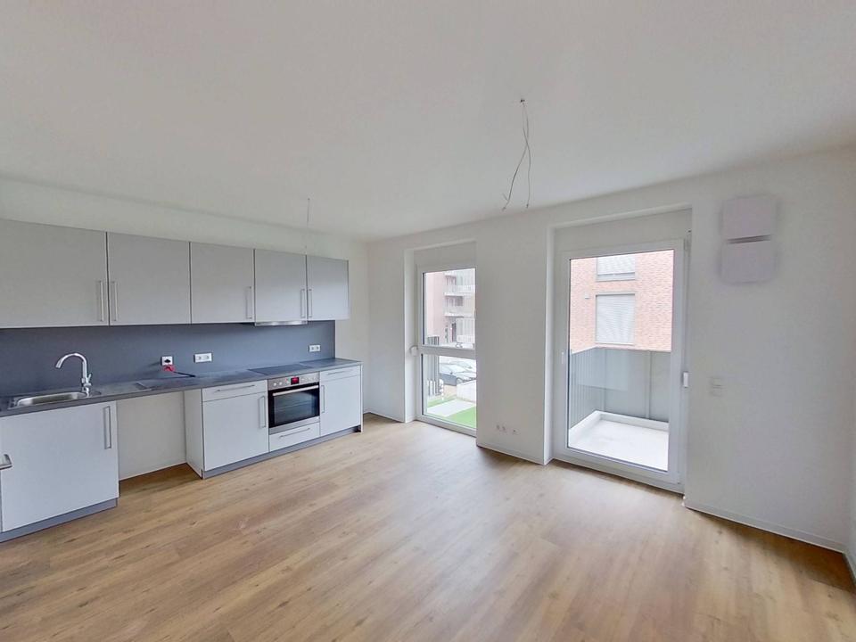 Thumbnail-Perfekt für den Single-Haushalt: Moderne 2-Zimmer-Wohnung mit EBK und BALKON im Neubauquartier FIELD 4