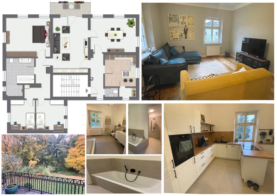 Thumbnail-Traumwohnung in der Parkstraße mit direktem Zugang zum Hofgarten