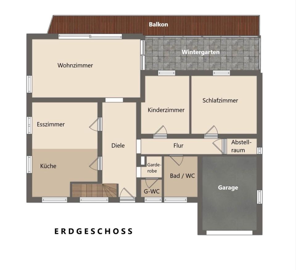 Thumbnail-Großzügig geschnittene 3-Zimmer-Wohnung 130 m²