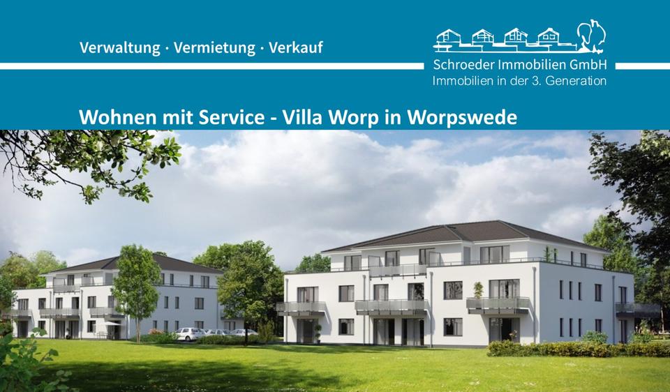 Thumbnail-Wohnen mit Service - Hochwertige 2-Zimmer-Wohnung in der Villa Worp