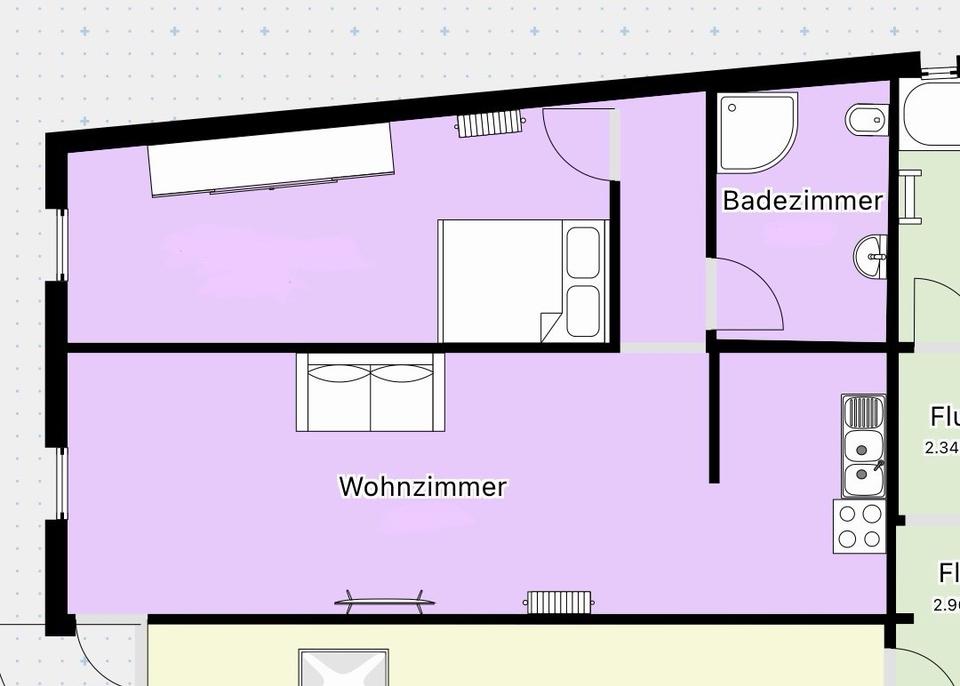 Thumbnail-2-Zimmer-Wohnung in Leutkirch – komplett frisch saniert