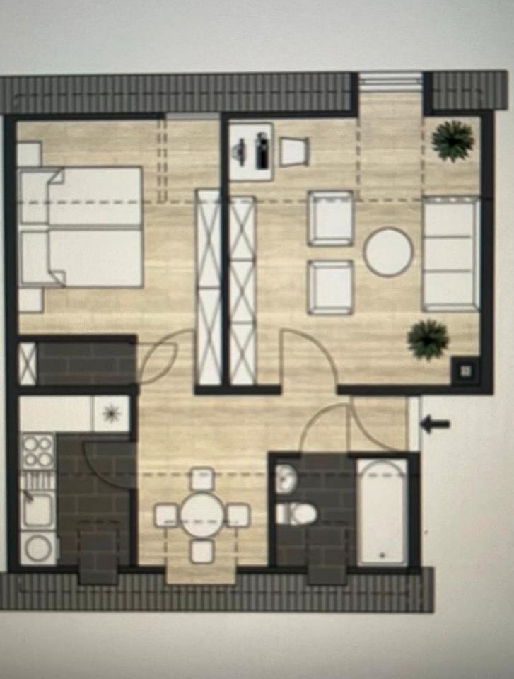 Thumbnail-Helle gepflegte 2-Zimmer-Wohnung von privat