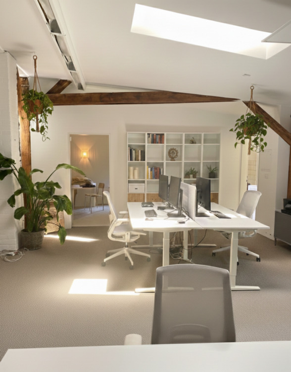 Thumbnail-Moderne Remise: 2–3 Schreibtischplätze in ruhiger Lage