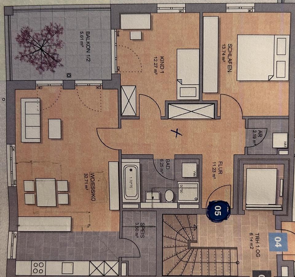 Thumbnail-Vermiete 3 Zimmer Wohnung in Neutraubling