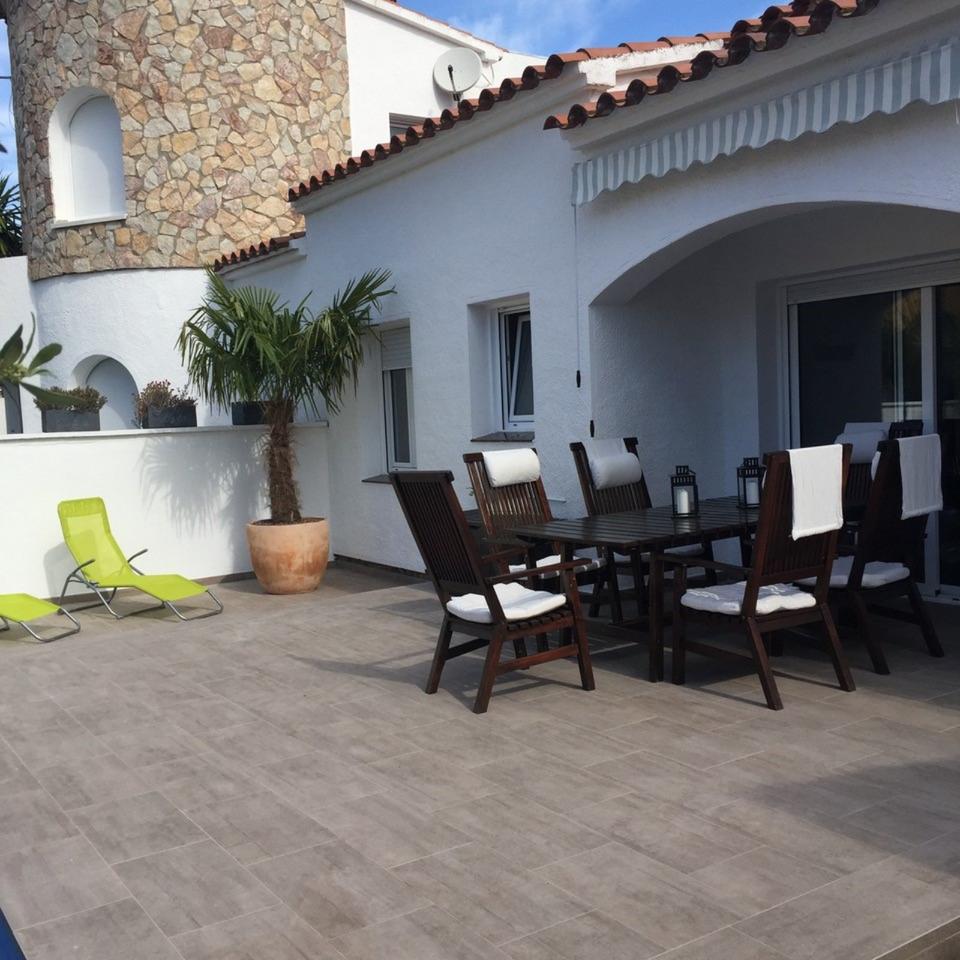 Thumbnail-Costa Brava Ferienhaus Empuriabrava direkt am Meer, Pool 3 SZ