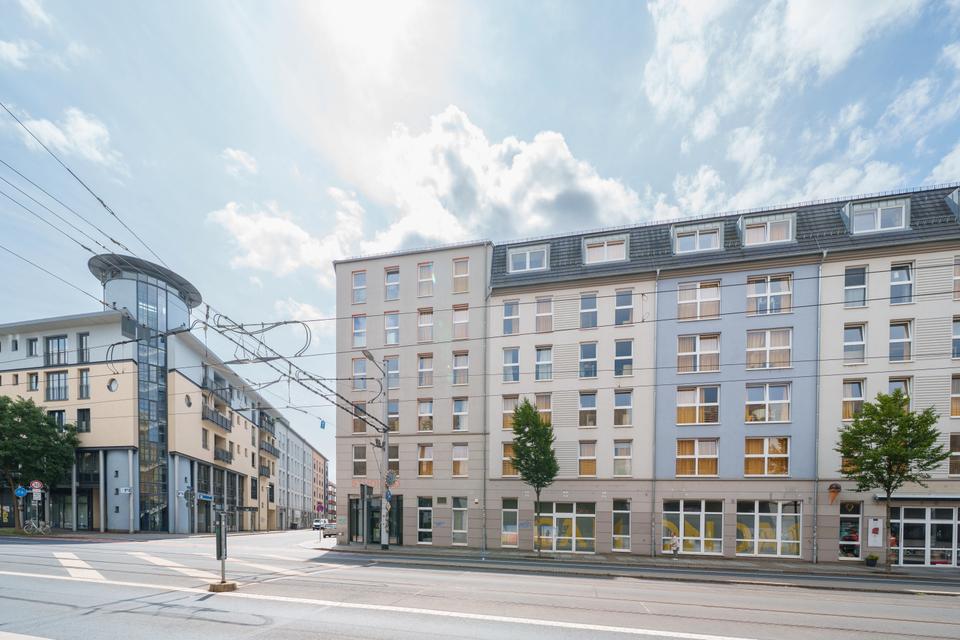 Thumbnail-Single-Apartment mit Balkon zur Miete in Dresden-Neustadt | Wentzel Dr.