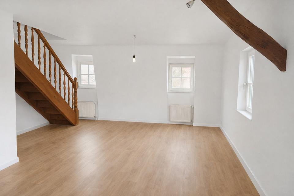 Thumbnail-Maisonettewohnung, 2 Zimmer, kernsaniert, Einbauküche