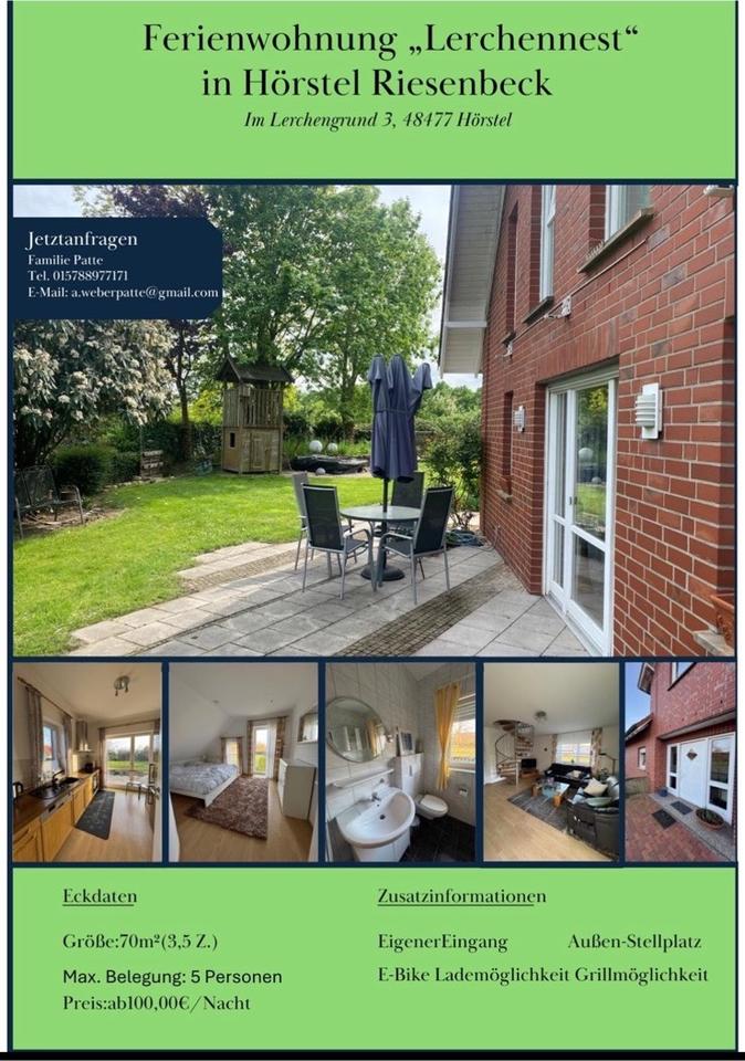 Thumbnail-Ferienwohnung in Riesenbeck