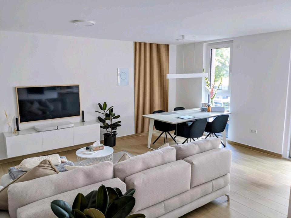 Thumbnail-Neubau 3 Zimmer Wohnung 91qm batteriefrei zugänglich EE A+